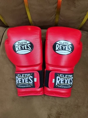 Guantes de Boxeo Profesionales Cleto Reyes Tipo Cinta Pro Guantes de Sparring 8oz-16oz Foto 1 de 4