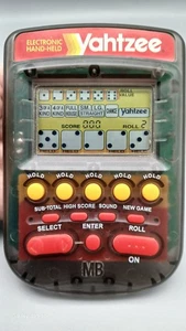 Milton Bradley Yahtzee Electronic Handheld - Clear Black - Picture 1 of 3