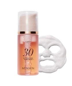MENOKIN 30 Seconds Quick Bubble Mask #LIFT 95ml K-Beauty - Picture 1 of 4