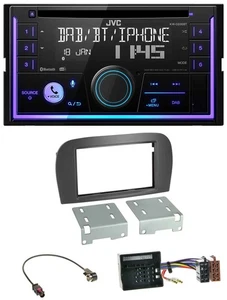 JVC MP3 USB 2DIN DAB Bluetooth CD Autoradio für Mercedes SL-Klasse R230 2006-201 - Bild 1 von 9