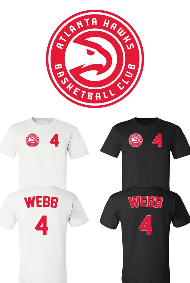 Spud Webb Atlanta Hawks #21 player shirt S-5XL Tracking!! - Image 1 of 1