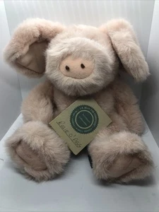 Boyds Bears Rosie O' Pigg Vintage 1994 Big Pink Ears Pig JB Bean 11" Collectible - Picture 1 of 5