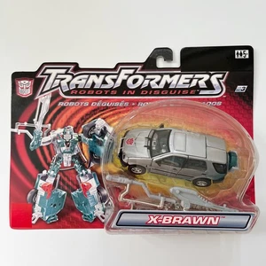Vintage Hasbro Transformers Robots in Disguise RID 2001 Deluxe X-Brawn - Sealed - Picture 1 of 6