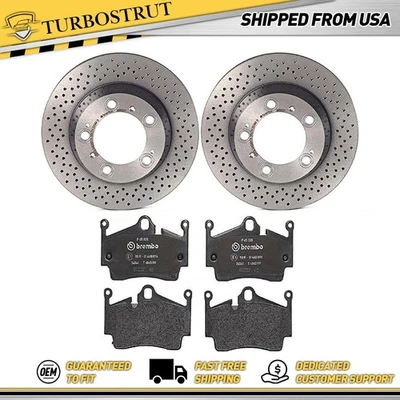 Kit de pastillas de freno trasero Brembo para Porsche Boxster 2009 2011 Foto 1 de 4