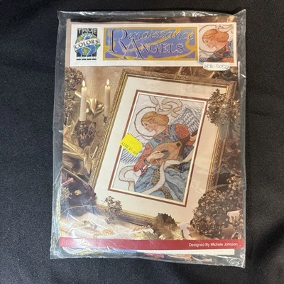 True Colors International Renaissance Angels counted cross stitch Kit NEW - Image 1 of 2