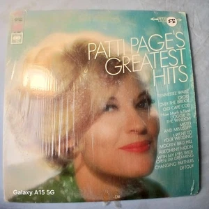  Patti Page's Greatest Hits. Vinyl LP Album. Columbia CS 9326/CL 2526 SHRINK - Imagen 1 de 8