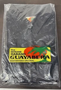 Genuine Haband Guayabera Embroidered Full Zip Style: 190 Men's LARGE BRAND NEW - Picture 1 of 2