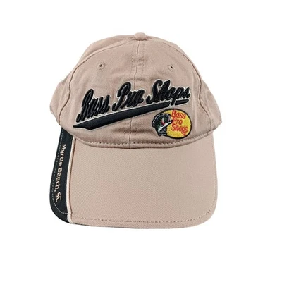 Gorra de béisbol Bass Pro Shops Myrtle Beach SC bronceada sombrero pesca para adultos Foto 1 de 4