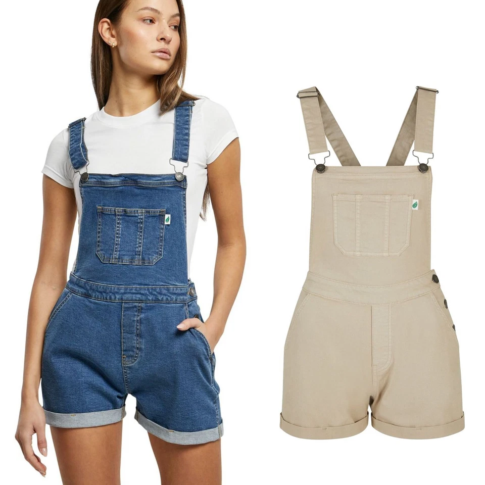 Urban Classics Ladies - Dungaree Latzhose Einteiler - Bild 1 von 1