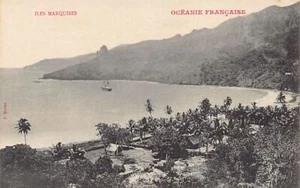 Polynésie - Iles Marquises - Vue générale - Ed. F. Homes - Picture 1 of 2