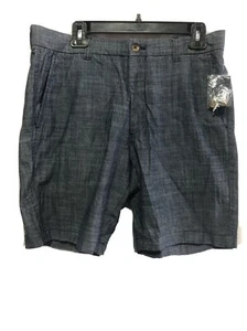Club Room Men'S Blue Chambray Shorts Several Sizes Available - Picture 1 of 2