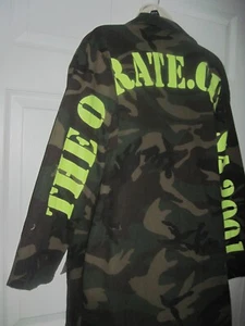 Chaqueta Abrigo Mujer Camuflaje Militar L/XL Ejército Fatiga Estampado Nuevo - Imagen 1 de 13