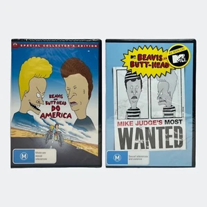 Beavis and Butt-Head Do America + Mike Judge's Most Wanted DVDs - R4 PAL - New - Picture 1 of 24