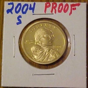 2004-S Gem Proof Sacagawea Dollar - Picture 1 of 2