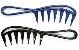 Strähnenkamm Lockenkamm Afro Kamm Styler Griffkamm Kämme Wellen Föhnen Stylen - Bild 1 von 11