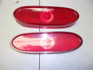 1959 Pontiac Tail Light Lens (RH & LH) Glo-Brite 552 - Picture 1 of 1