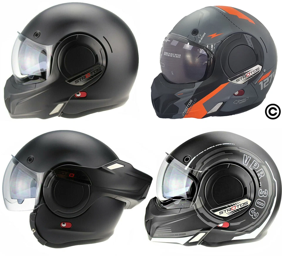 VIPER F242 ОТКИДНОЙ ПЕРЕДНИЙ 180° МОДУЛЬНЫЙ МОТОЦИКЛЕТНЫЙ ШЛЕМ С ПОЛНЫМ ЛИЦОМ P/J РЕЙТИНГ - Изображение 1 из 1