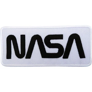 NASA T-Shirt zum Aufbügeln Aufnäher bestickt Astronaut Kostüm weiß zum Nähen Abzeichen - Bild 1 von 1