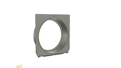 Custom Made Recessed, Extended, Hole Lens Board for Linhof Wista Shen Hao Ebony - Image 1 of 2