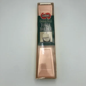 Vintage Scottowels Custom Deco Paper Towel Wall Holder Plastic NOS Peach - Picture 1 of 6