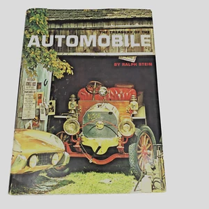 The Treasury of the Automobile by Ralph Stein Hardcover Book Illustrated 1961 - Picture 1 of 12