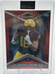 2024 Wild Card Alumination Colston Loveland "Just the Hits" 15/15 Buchstütze - Bild 1 von 2
