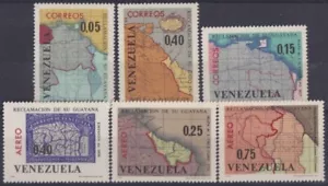 F-EX56838 VENEZUELA MNH 1965 BONIFICA GUYANA VECCHIE MAPPE. - Foto 1 di 1