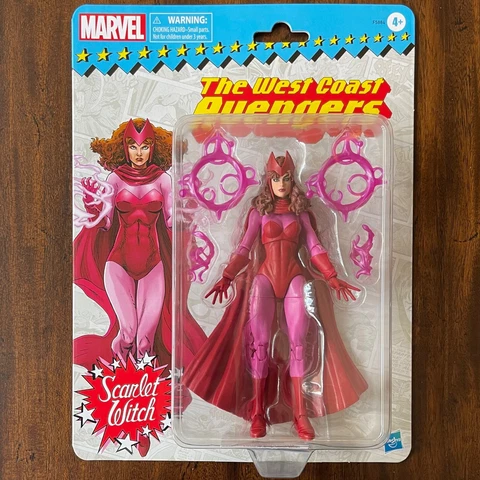 SCARLET WITCH Marvel Legends West Coast Avengers Retro Mint on Card SHIPS FAST! Cover