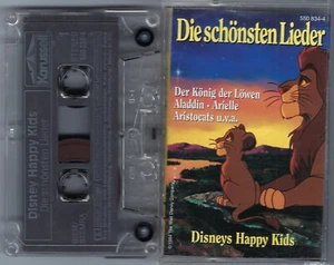 MC Musik tape - Arielle, Aladdin, Kinderlieder zu den Walt Disney Filmen süß! - Picture 1 of 2
