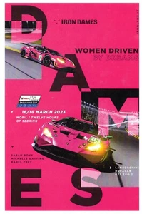 Carta Eroe Iron Dames Lamborghini 2023 12 Ore di SEBRING - Foto 1 di 2