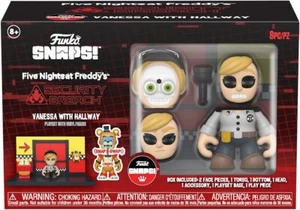 Five Nights at Freddy's - ¡Vanessa con broches de pasillo! - Snaps de figura Funko Vynl - Imagen 1 de 4