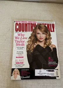 Taylor Swift 2010 Country Weekly Magazine - Picture 1 of 4