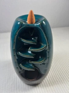 Keramik Räuchergefäß Wasserfall Rückfluss Räucherstäbchenhalter, Aromatherapie - Bild 1 von 4