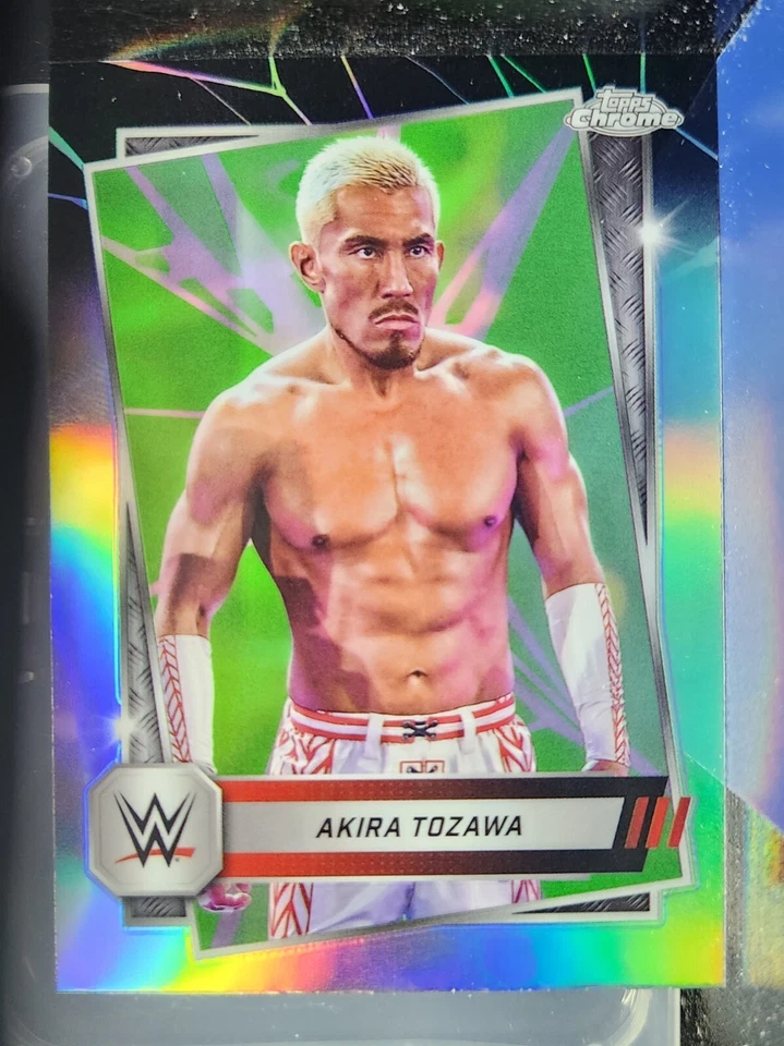 2025 WWE Topps Chrome Pick your Parallel (Pink, Black, Purple, Geo, Blue , ETC.) - Image 1 of 1