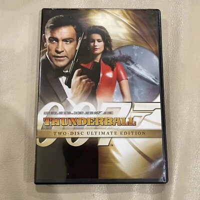 THUNDERBALL ● JAMES BOND 007 ● 2-DISC ULTIMATE EDITION DVD SET ● SEAN CONNERY  - Image 1 of 2