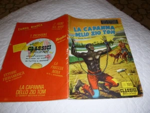 FUMETTO  LA CAPANNA DELLO ZIO TOM   CLASSICI  ILLUSTRATI   NR 5  1953 - Imagen 1 de 4