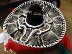 Large Mexican Black With Color Seqins  "Pigalle" Sombrero..23" Diameter.....Sale