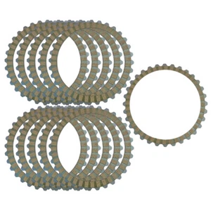 11 Motorcycle Fibrous Clutch Plates Disc For SUZUKI RF900R 94 GSX-R1100W 93-98 - Picture 1 of 6