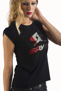 SE180009 T-SHIRT SPYKE WOMAN C3 ORIGINAL BIKERS JEANS 100% MADE IN ITALY DONNA - Picture 1 of 1