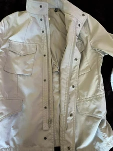 RARE! BARNEYS NEW YORK Tan Lightweight Safari/RainJacket - Men's Small - Picture 1 of 22