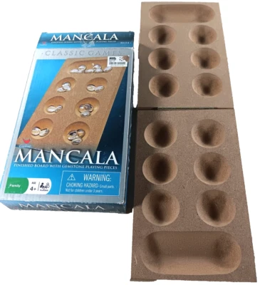 Mancala Game by Cardinal Finished Board Only No Playing Pieces! - Image 1 of 4