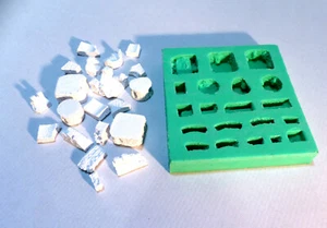 Silikonform, Zusatz f.Burgruine Falknersberg, Spur N, Modelleisenbahn,mensfbrn02 - Bild 1 von 1