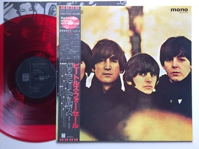 The Beatles "FOR SALE" w/OBI 1982 UK CUTTING JAPAN LIMITED MONO RED COLOR LP - Image 1 of 4