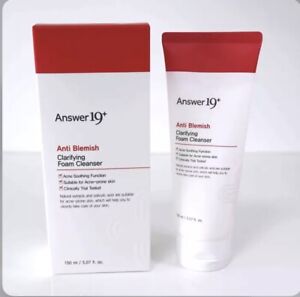 ANSWER 19+ Anti Blemish Clarifying Foam Cleanser 150ml / Korea Cosmetic