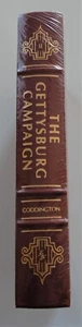 Sealed The Gettysburg Campaign Coddington Vol 2 Easton Press Leather Cover Book - Picture 1 of 11