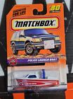 1999 MATCHBOX FIRE RESCUE ** POLICE LAUNCH BOAT ** #80 1:64 SERIES 16