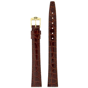 Gucci Watch Strap 13mm Tan Brown Burgundy models 2200L 3000L 3800L Genuine  - Picture 1 of 15