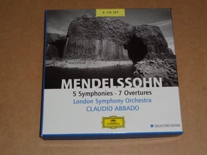 Mendelssohn - 5 Symphonies, 7 Overtures - Deutsche Grammophon 4 CD Box Set - Imagen 1 de 2