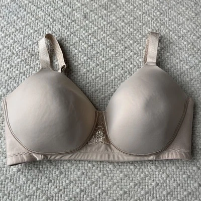 Vanity Fair Beauty Back Full Figure Bra Size 38D Tan/Beige 71380 - Image 1 of 4