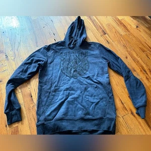 American Fighter Hoodie dunkelblau - Bild 1 von 4